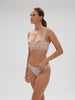 Half cup bra - Petal Powder