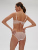 Half cup bra - Petal Powder