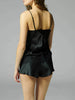 Nocturne Silk Top - Black