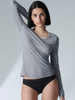 Long Sleeve Top - Light Grey