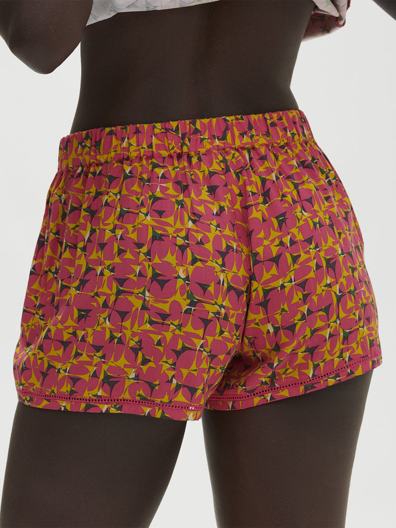 Songe Short - Groovy Print