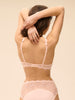 Triangle bra - Petal Powder