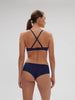 Plunging underwired bra - Midnight