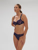 Half cup bra - Midnight