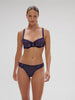 Half cup bra - Midnight