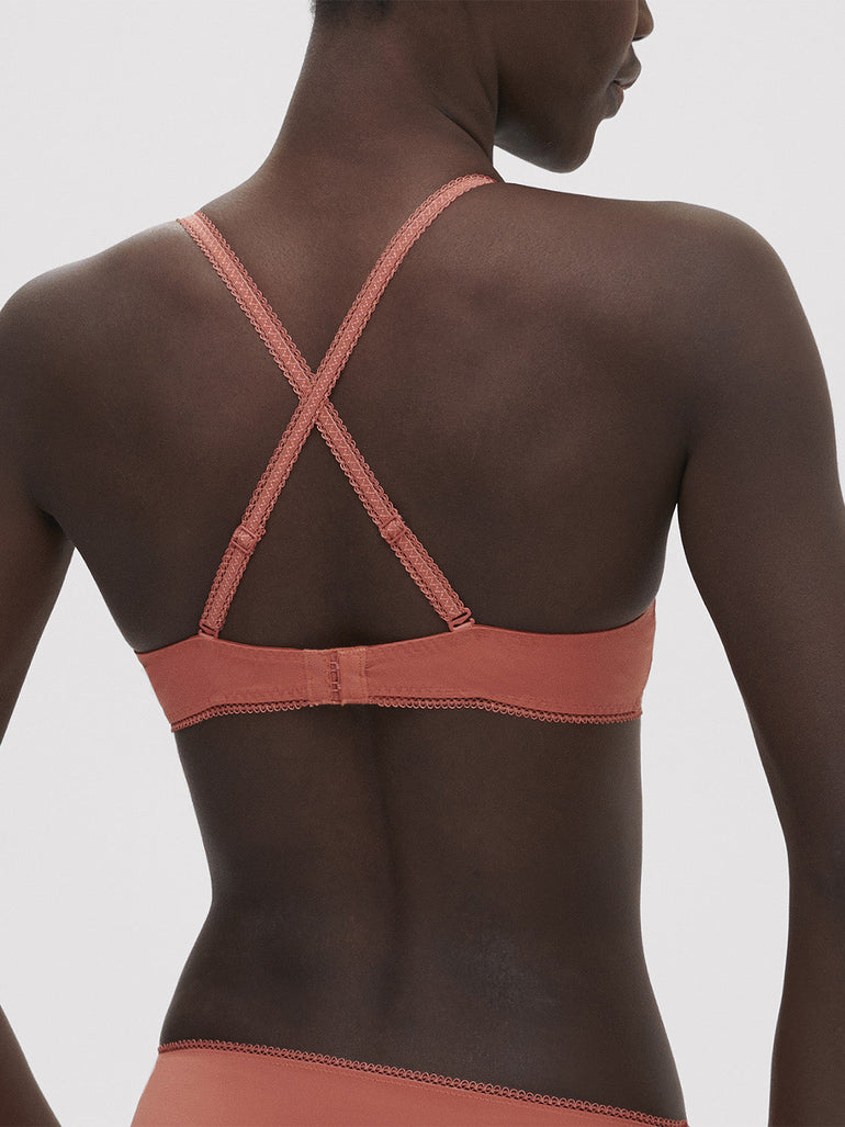 Amazone Full Coverage Plunge - Texas Pink