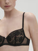 Amazone Sheer Demi - Black