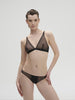 Olympe Triangle Bralette - Black