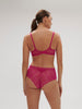 High-waist brief - Hibiscus Pink