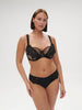 Full cup support bra - Black