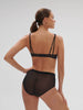 High-waist brief - Black
