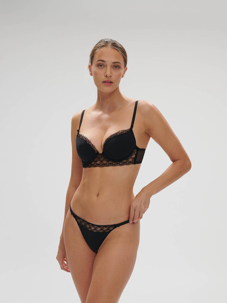 Push-up bra - Black