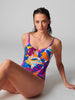 Underwired one-piece swimsuit - Palm Garden