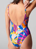 Underwired one-piece swimsuit - Palm Garden