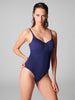 Underwired one-piece swimsuit - Midnight