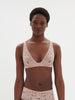 Soft cup triangle bra - Ballet Pink