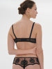 Half cup bra - Black