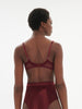 Underwired bra - Dark Red
