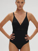 Underwired one-piece swimsuit - Black