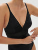 Underwired one-piece swimsuit - Black