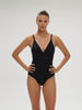 Underwired one-piece swimsuit - Black