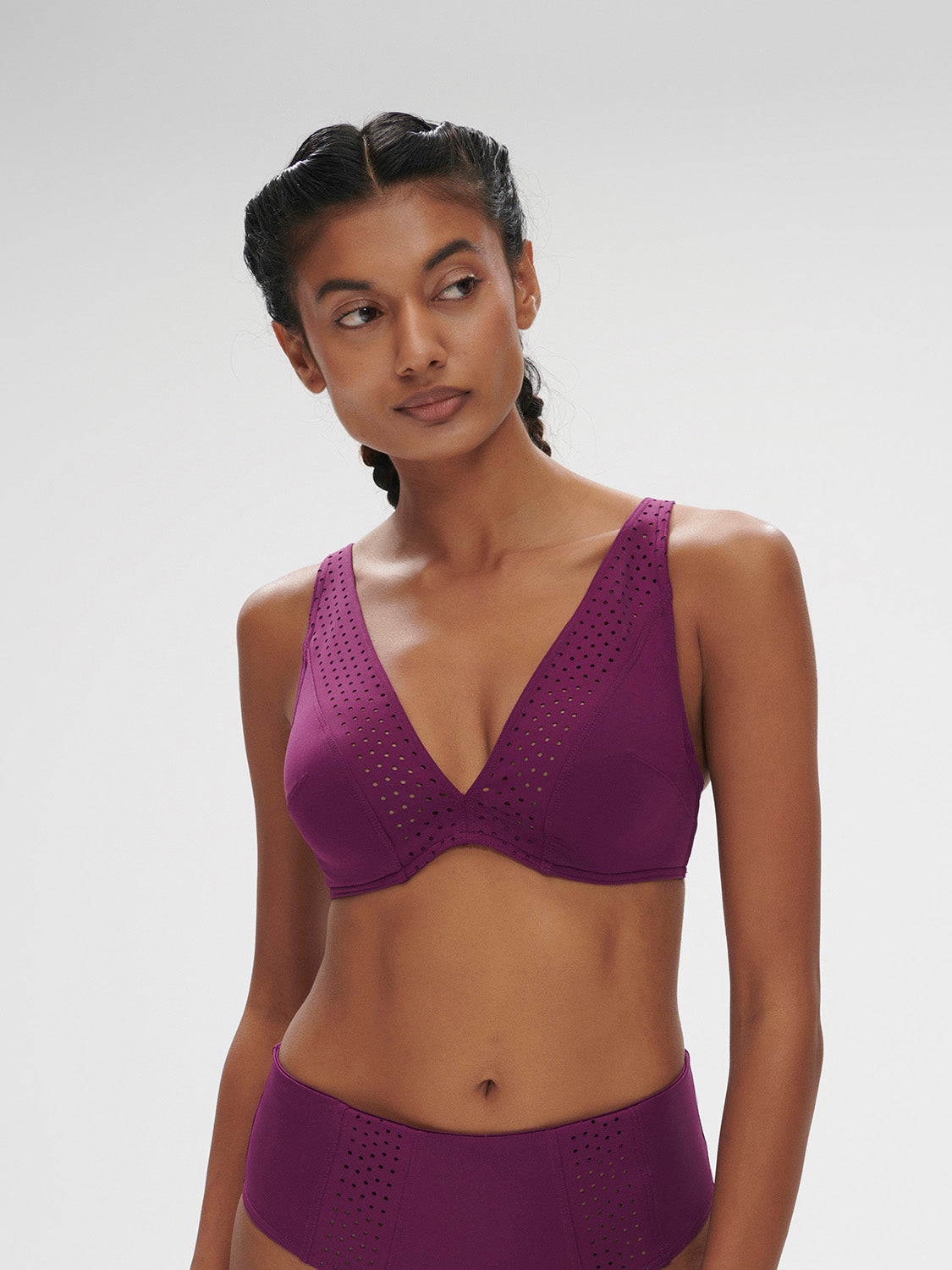 Wireless support bikini triangle - Blackberry