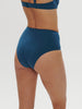 High-waist bikini brief - Mystery blue