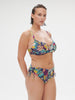 Underwired bikini top - Seaside Blue Print