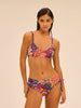 Underwired bikini triangle - Bloom Print