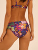 High-waist bikini brief - Bloom Print