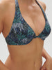Underwired triangle bra - Jungle Night Print