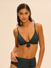 Wireless bikini triangle - Tropical Green