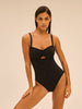 Wireless bandeau one-piece - Black