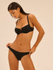 Half cup bra - Black