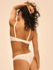 Soft cup triangle bra - Natural