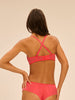 Half cup bra - Coralia Red