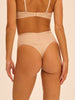 High waist shaper thong - Peau rosée