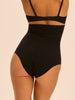 High waist shaper brief - Black