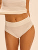 High-waist brief - Natural