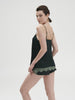 Satin Secrets Short - Kolsaï Green