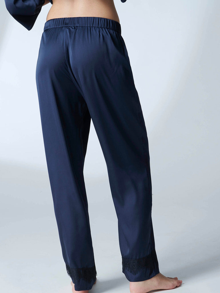 Satin Secrets Pant - Full Moon