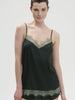 Satin Secrets Top - Kolsaï Green