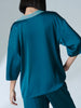 Short Sleeve Top - Cyan Blue