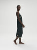 Satin Secrets Long Nightdress - Kolsaï Green