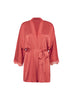 Satin Secrets Kimono - Quartz Pink