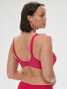 Structured wireless bra - Teaberry Pink