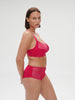 Structured wireless bra - Teaberry Pink