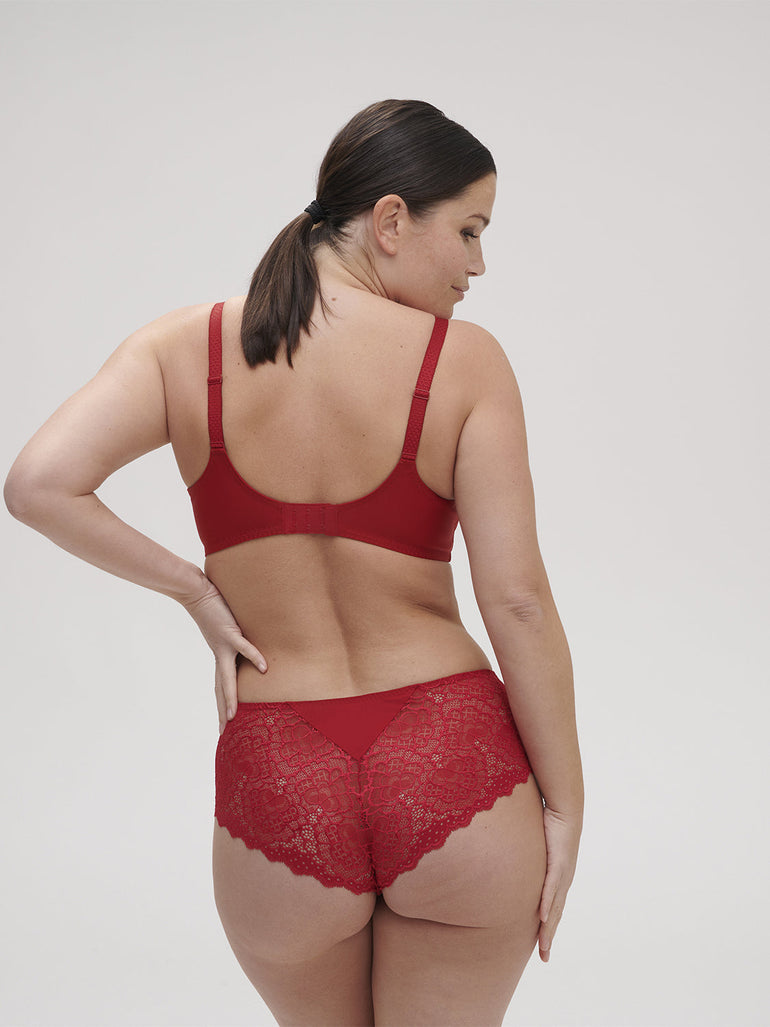 Caresse Boyshort - Tango Red