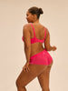 Plunging underwired bra - Fabulous Pink