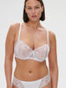 Half cup bra - Cristal White